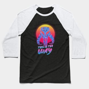 This is the way Synthwave Baseball T-Shirt